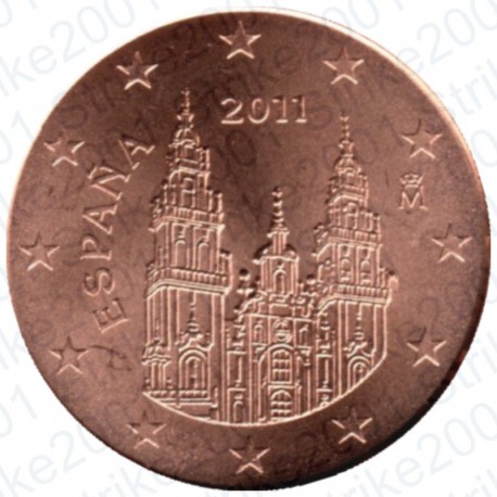 Spagna 2011 - 1 Cent. FDC