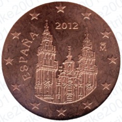 Spagna 2012 - 1 Cent. FDC