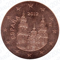 Spagna 2012 - 1 Cent. FDC