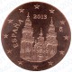 Spagna 2013 - 2 Cent. FDC