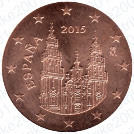 Spagna 2015 - 2 Cent. FDC