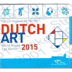 Olanda - Divisionale World Money Fair Berlin 2015 FDC