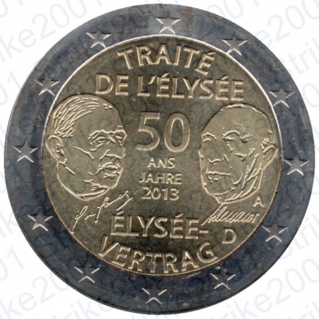 Germania - 2€ Comm. 2013 FDC Trattato Eliseo