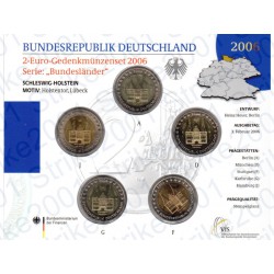 Germania - 2€ Comm. 5 Zecche 2006 FOLDER FDC