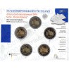 Germania - 2€ Comm. 5 Zecche 2010 FOLDER FDC