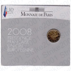 Francia - 2€ Comm. 2008 FDC Presidenza Europea in Folder