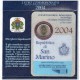 San Marino - 2€ Comm. 2004 FDC Bartolomeo Borghesi in Folder