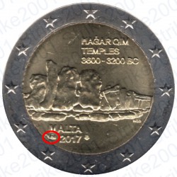 Malta - 2€ Comm. 2017 FDC Templi Hagar Qim - Cornucopia