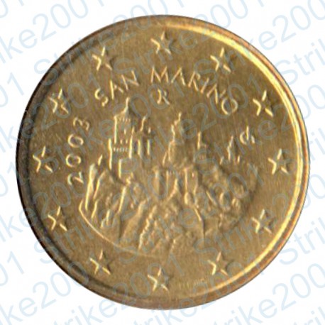 San Marino 2003 - 50 Cent. FDC