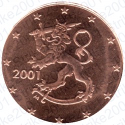 Finlandia 2001 - 1 Cent. FDC