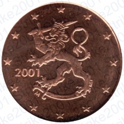 Finlandia 2001 - 5 Cent. FDC