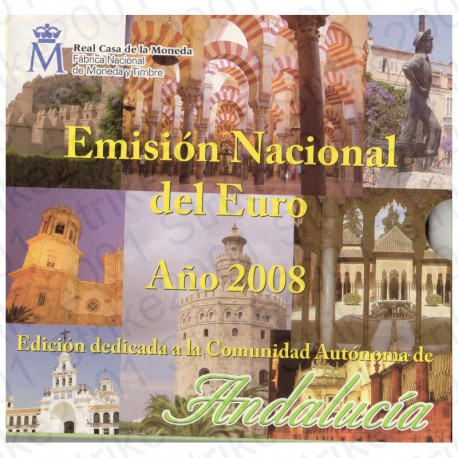 Spagna - Divisionale Ufficiale 2008 FDC Andalucia