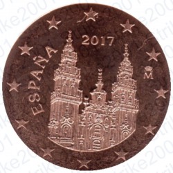 Spagna 2017 - 1 Cent. FDC