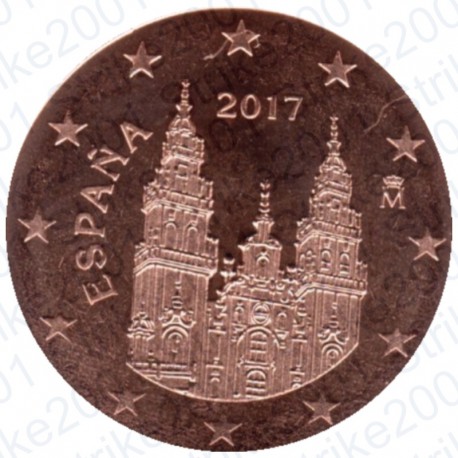 Spagna 2017 - 1 Cent. FDC