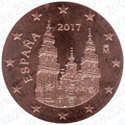 Spagna 2017 - 2 Cent. FDC