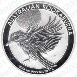 Australia - 1 Oncia Argento 2018 FDC Kookaburra