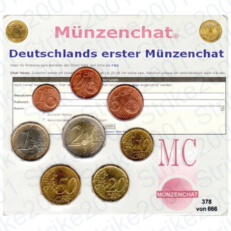 Germania - Serie Munzenchat 2002 FDC