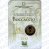 Italia - 2€ Comm. 2013 FDC Giovanni Boccaccio in Folder