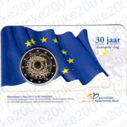 Olanda - 2€ Comm. 2015 FDC Bandiera in Folder
