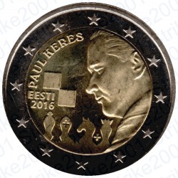 Estonia - 2€ Comm. 2016 FDC Paul Keres