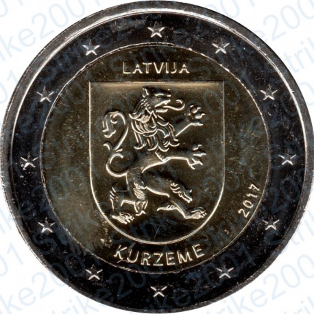 Lettonia - 2€ Comm. 2017 FDC Kurzeme