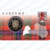Lettonia - 2€ Comm. 2017 FDC Kurzeme Folder