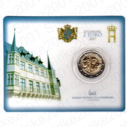 Lussemburgo - 2€ Comm. 2017 FDC Granduca Guglielmo III in Folder