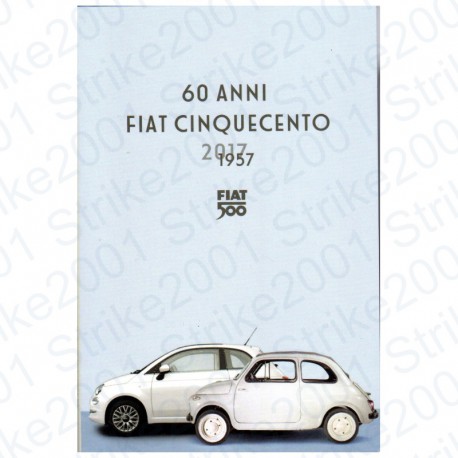 Italia - 5€ 2017 FDC 60° FIAT 500