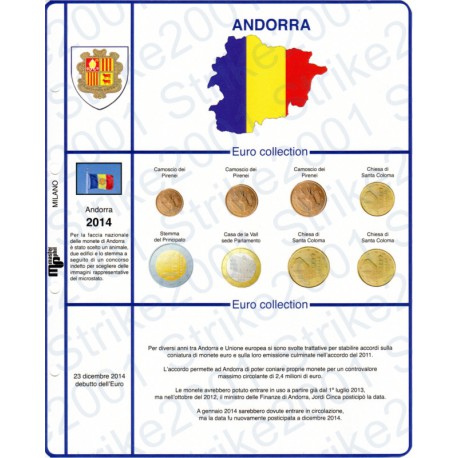 Kit Foglio Andorra 2014