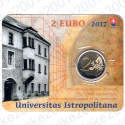 Slovacchia - 2€ Comm. 2017 FDC Accademia in Folder