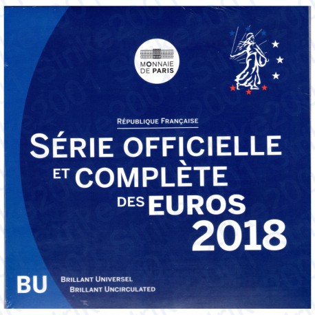 Francia - Divisionale Ufficiale 2018 FDC