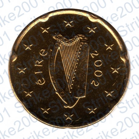 Irlanda 2002 - 20 Cent. FDC