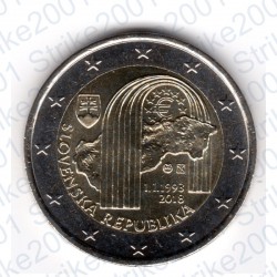Slovacchia - 2€ Comm. 2018 FDC 25° Repubblica Slovacca