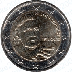 Germania - 2€ Comm. 2018 FDC Helmut Schmidt
