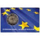 Lettonia - 2€ Comm. 2015 30° Bandiera Europea FOLDER FDC