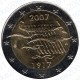 Finlandia - 2€ Comm. 2007 FDC 90° Ann. Indipendenza