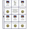 Kit Foglio 2€ Comm. 2018 Germania - 5 Zecche