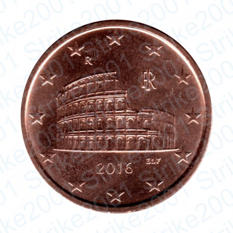 Italia 2016 - 5 Cent. FDC