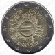 Finlandia - 2€ Comm. 2012 FDC 10° Anniversario euro
