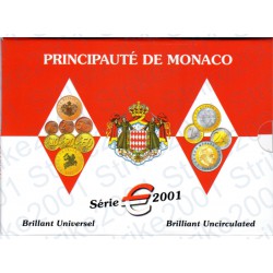 Monaco - Divisionale Ufficiale 2001 FDC