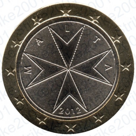 MALTA 2012 - 1€ FDC