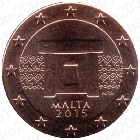 Malta 2015 - 2 Cent. FDC