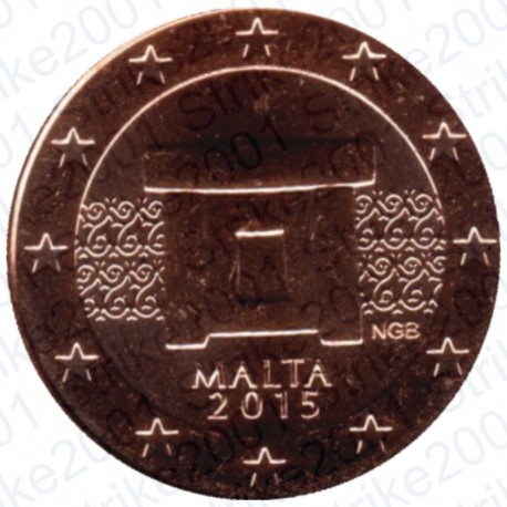 Malta 2015 - 1 Cent. FDC