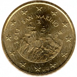 San Marino 2011 - 50 Cent. FDC