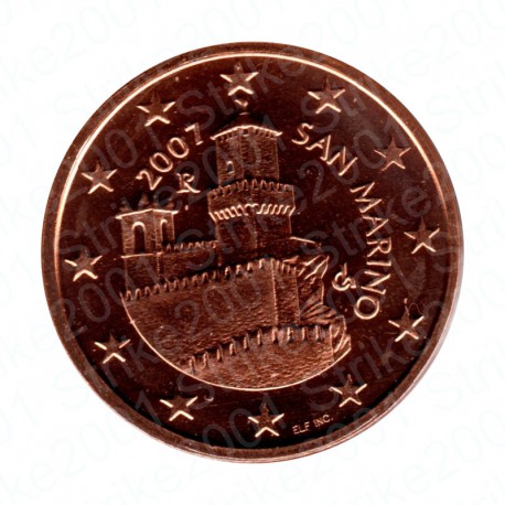 San Marino 2007 - 5 Cent. FDC