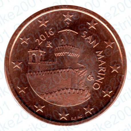 San Marino 2016 - 5 Cent. FDC