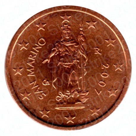 San Marino 2007 - 2 Cent. FDC