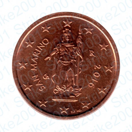 San Marino 2016 - 2 Cent. FDC