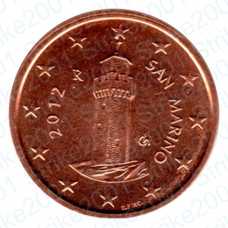 San Marino 2012 - 1 Cent. FDC