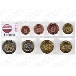 Lettonia - Blister 2014 FDC